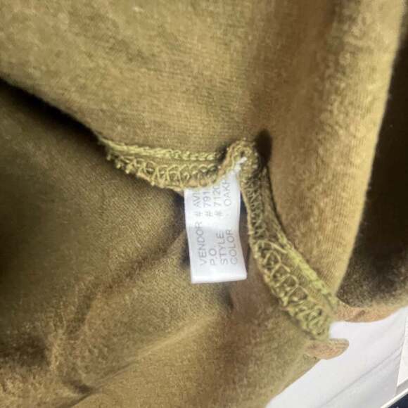 North River Outfitters Men's XL 1/4 Zip Pullover Sweatshirt Cotton Brown - Picture 4 of 9